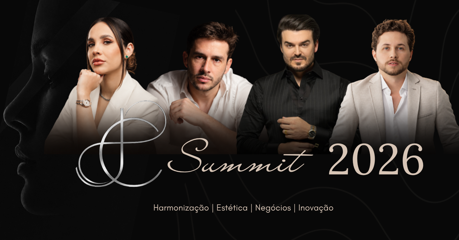 Arte oficial do JC Summit 2026 com os palestrantes confirmados